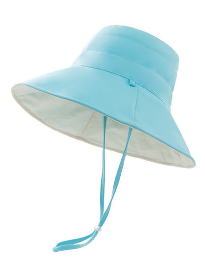 1PC Women's Double-Sided Sun Hat Floppy Hat Daily Holiday Cloth Sports & Outdoors Sweet - LuckyFash™