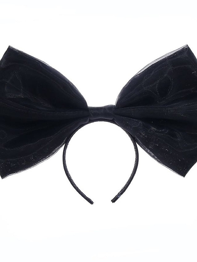 1PC Women's Headbands For Halloween Party Evening Oversize Fabric Knot - LuckyFash™