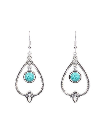 1 Pair Hanging Earrings For Women's Daily Alloy Classic Totem Series - LuckyFash™