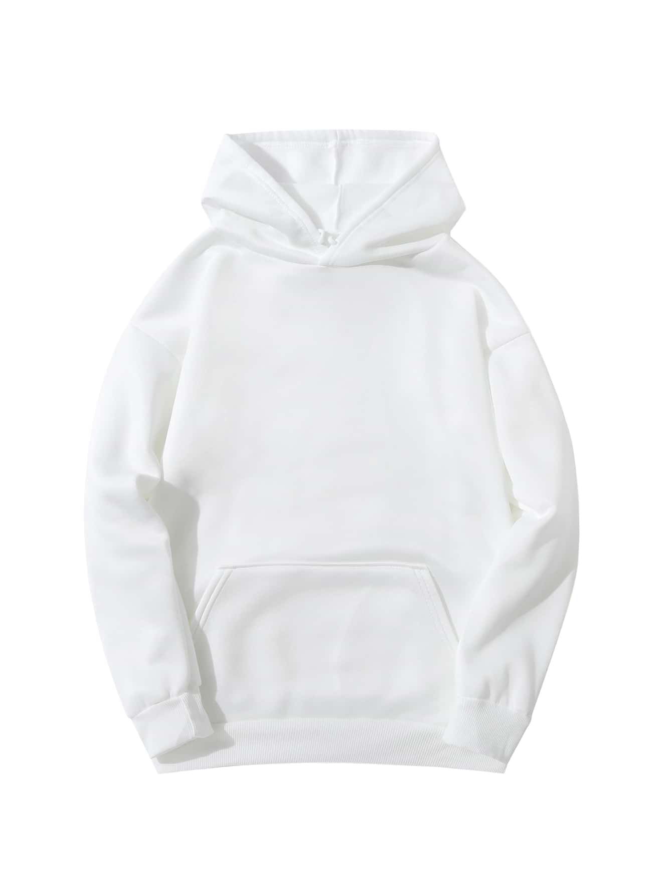 Kangaroo Pocket Thermal Lined Drawstring Hoodie - LuckyFash™