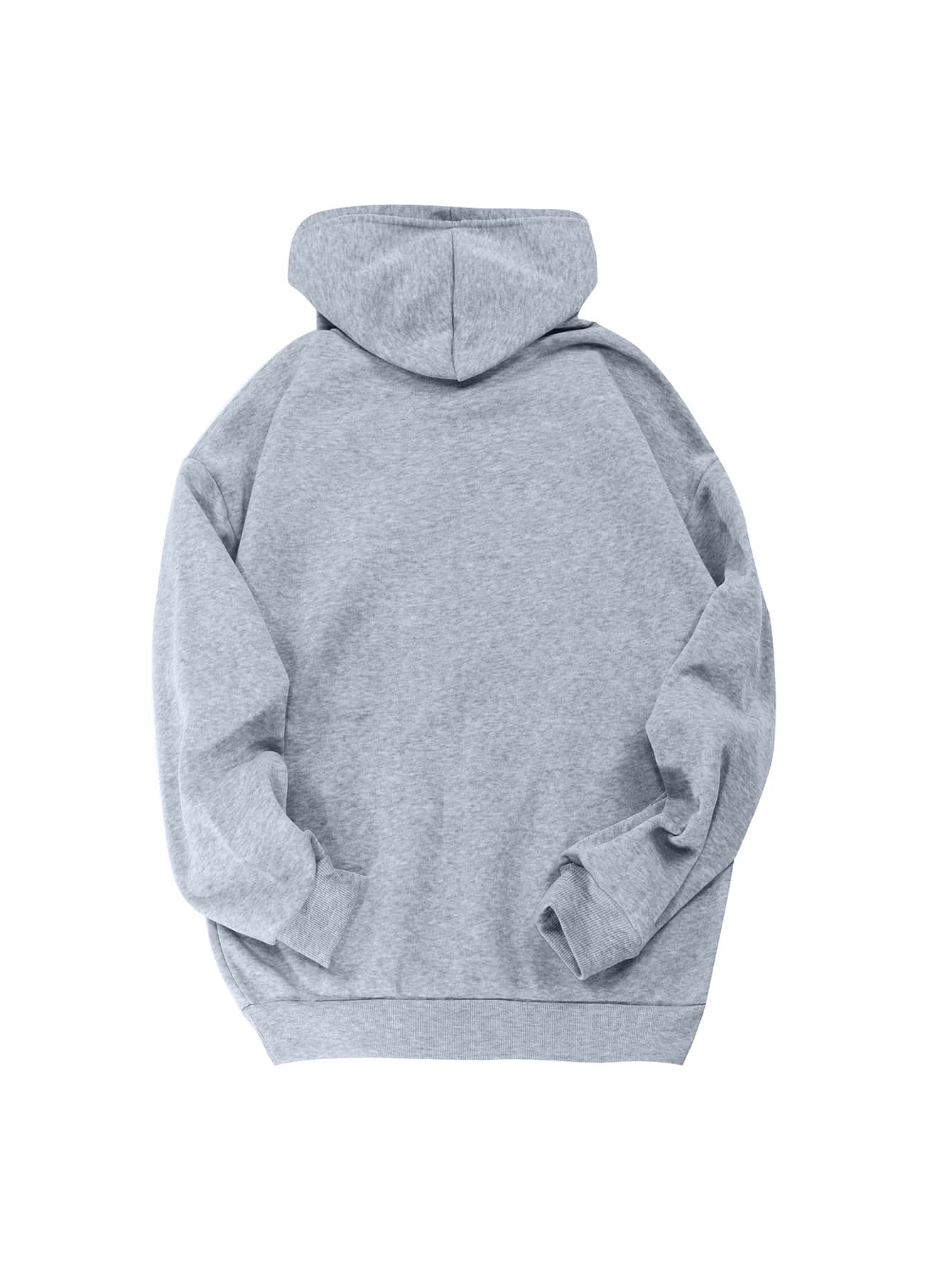 Kangaroo Pocket Thermal Lined Drawstring Hoodie - LuckyFash™