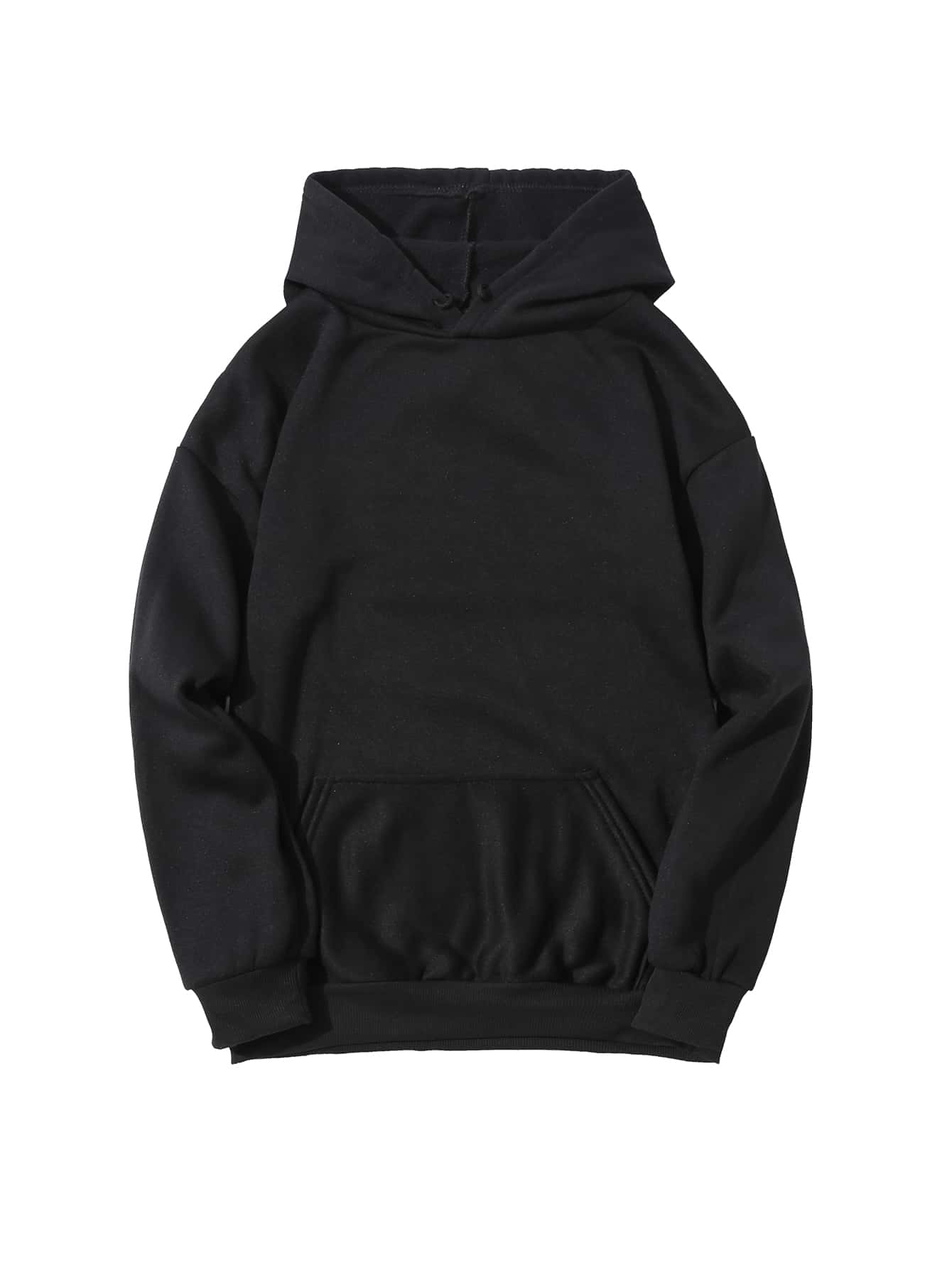 Kangaroo Pocket Thermal Lined Drawstring Hoodie - LuckyFash™