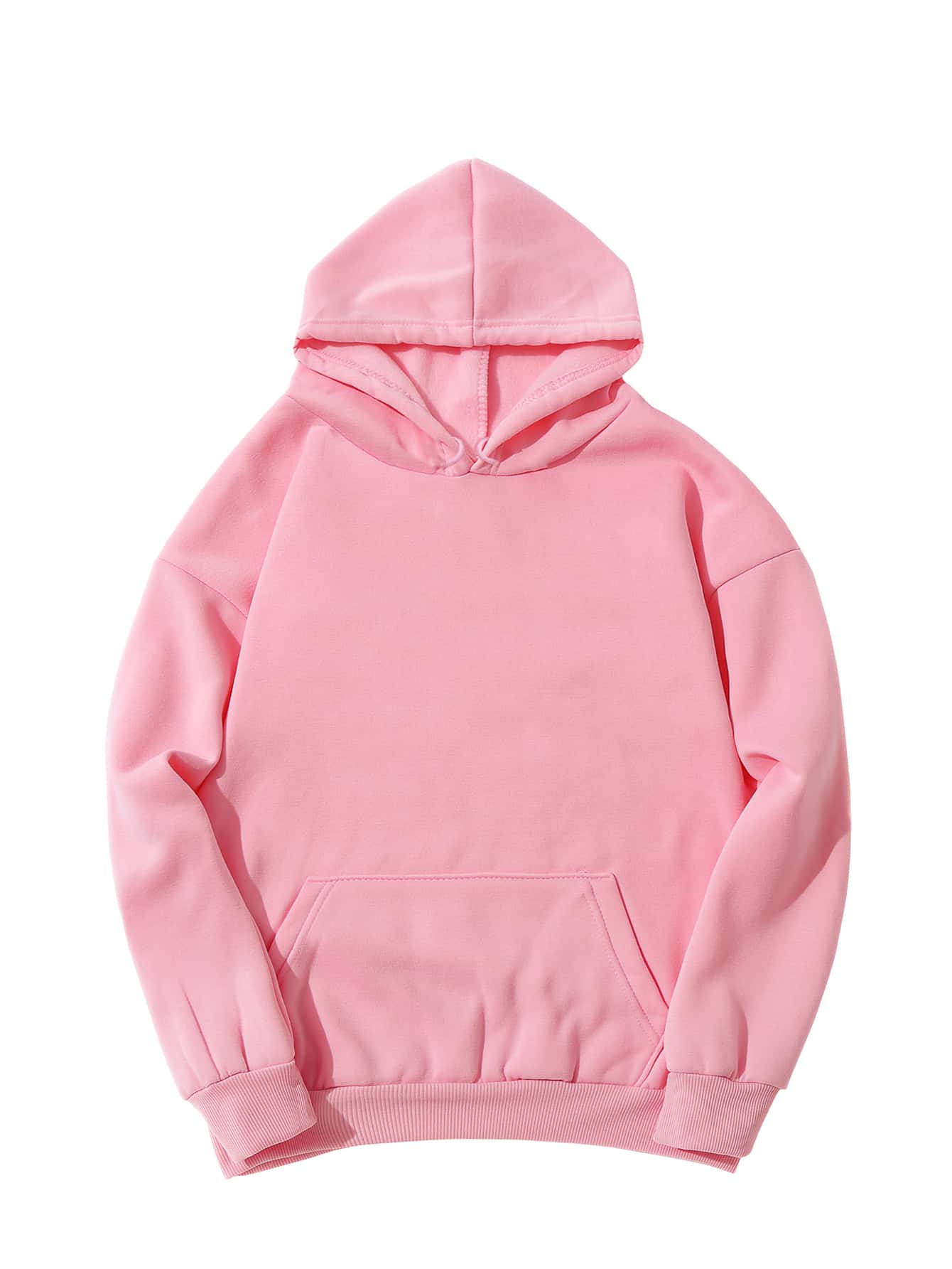 Kangaroo Pocket Thermal Lined Drawstring Hoodie - LuckyFash™