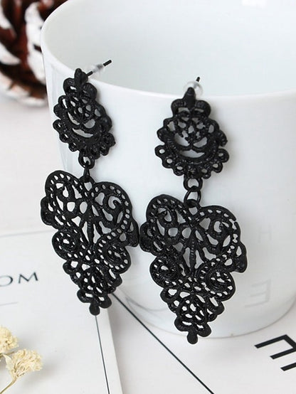 1 Pair Drop Earrings For Women's Street Date Alloy Classic Fashion - LuckyFash™