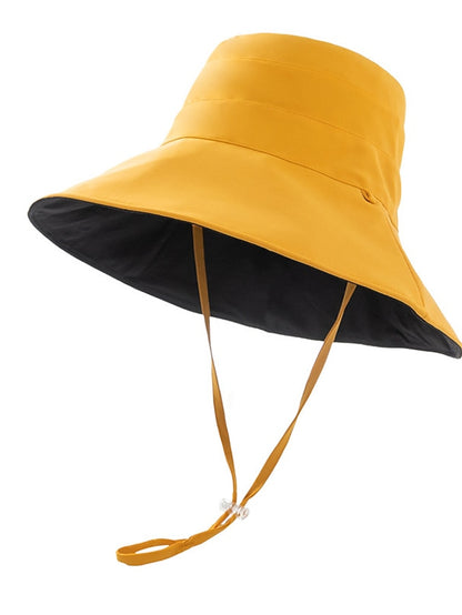 1PC Women's Double-Sided Sun Hat Floppy Hat Daily Holiday Cloth Sports & Outdoors Sweet - LuckyFash™