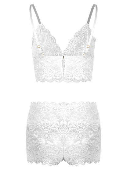 Lace Bra And Panties Two-piece Lingerie Set - LuckyFash™