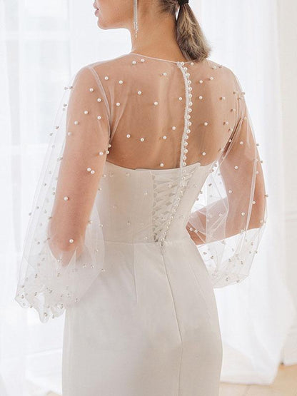 Lace Stitching Tube Top Mopping Dress - LuckyFash™