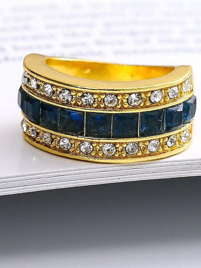 1PC Alloy Ring For Women with Rhinestone - LuckyFash™