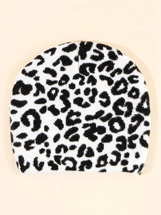 Leopard Pattern Knitted Hat - LuckyFash™
