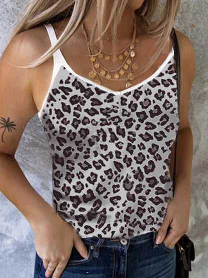 Leopard Print Camisole Top Vest - LuckyFash™