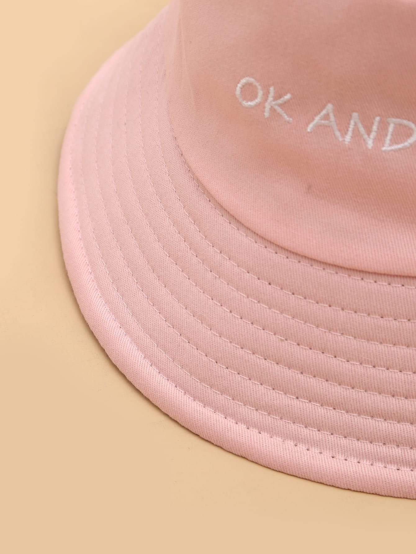 Women Letter Embroidery Bucket Hat - LuckyFash™