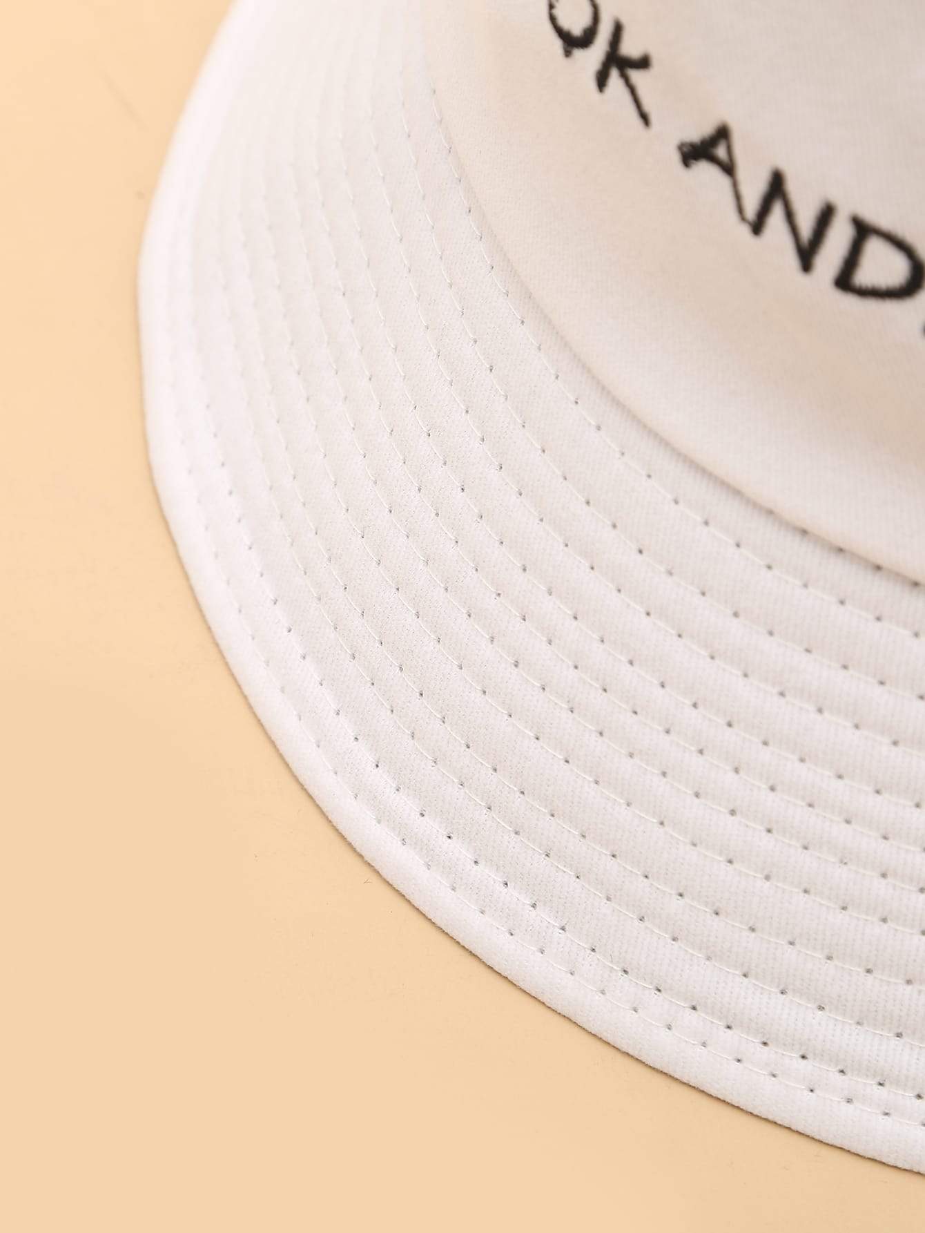 Women Letter Embroidery Bucket Hat - LuckyFash™