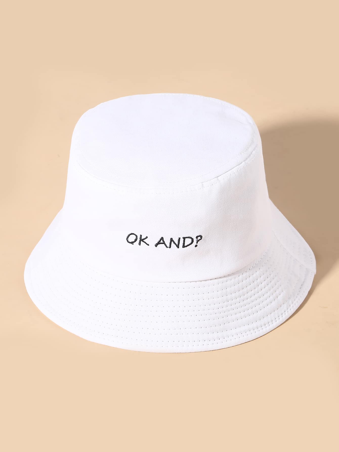 Women Letter Embroidery Bucket Hat - LuckyFash™