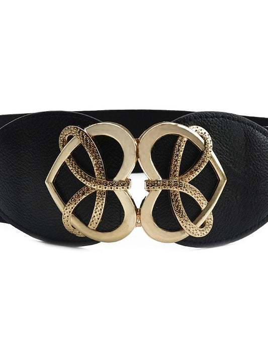 Belt Oxford cloth White Black Khaki Brown Wide Belt Daily Dress Weekend Solid Colored / Basic / Party / Spring / Summer / Winter for Women - LuckyFash™