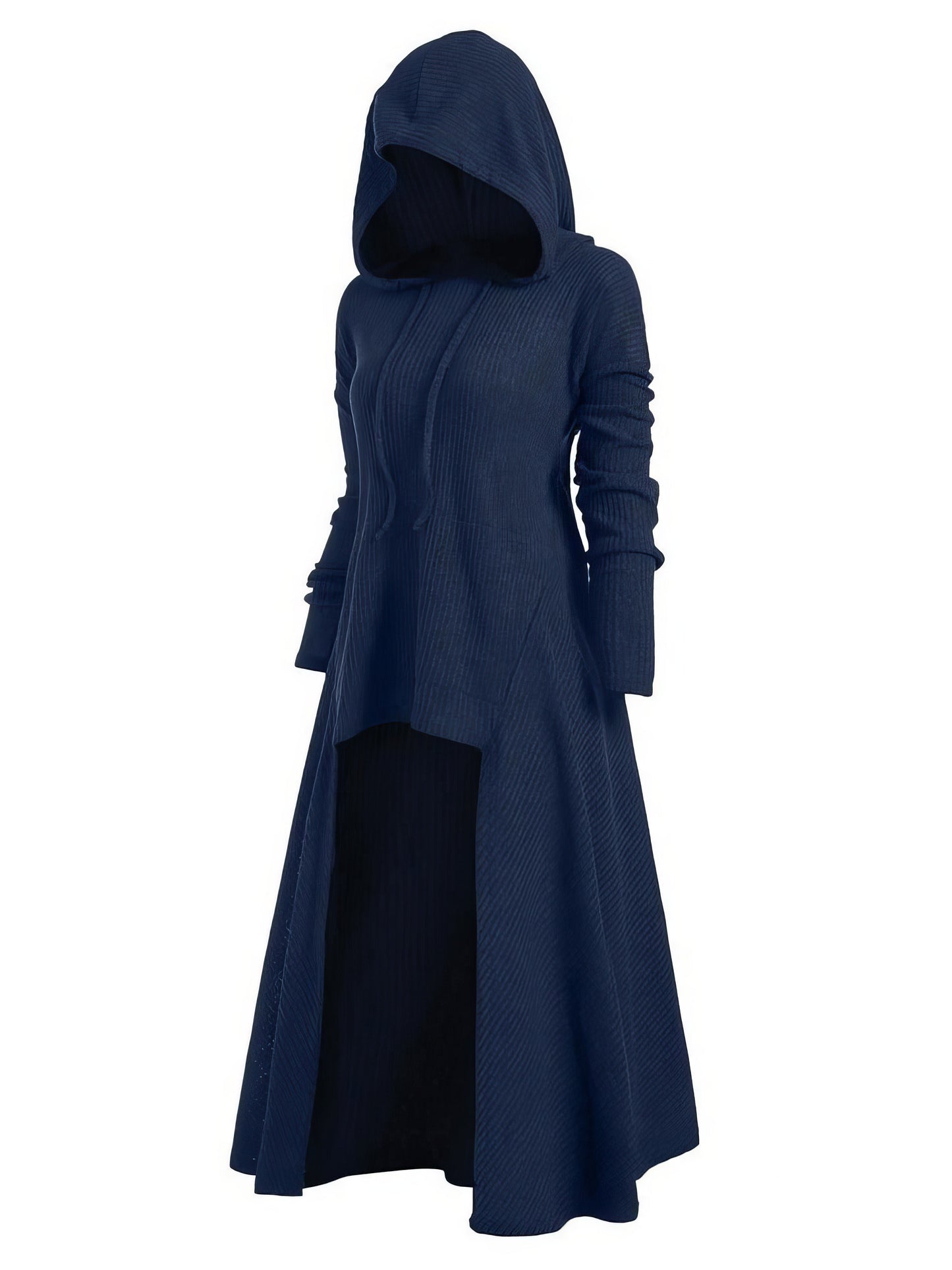 Night Knight Pullover Hooded Coat Dress - LuckyFash™