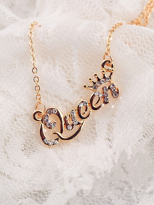 1PC Necklace For Women's Gift Daily Alloy Classic Letter - LuckyFash™