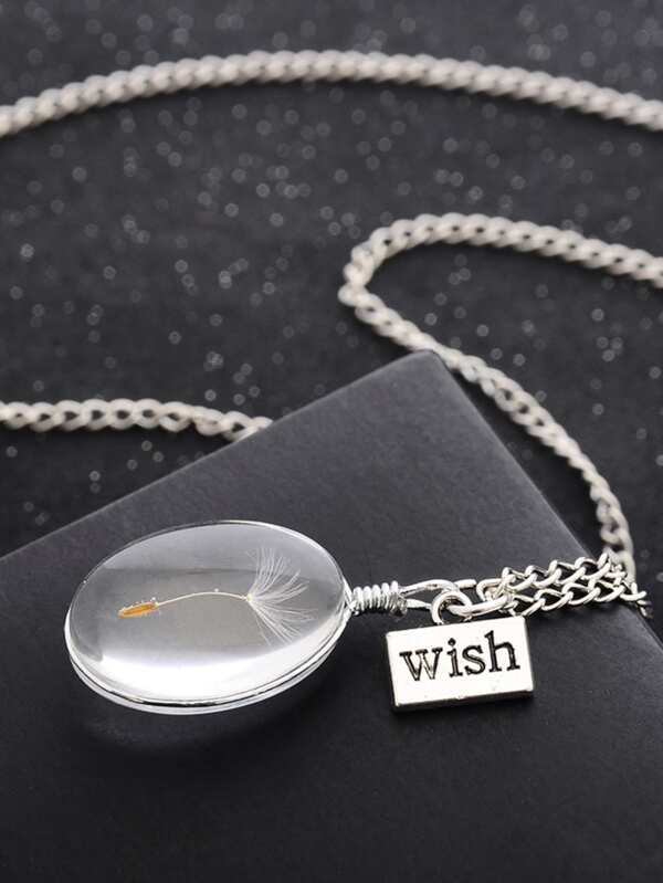 Oval Dandelion Glasses Necklace - LuckyFash™