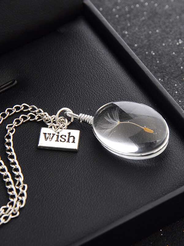 Oval Dandelion Glasses Necklace - LuckyFash™