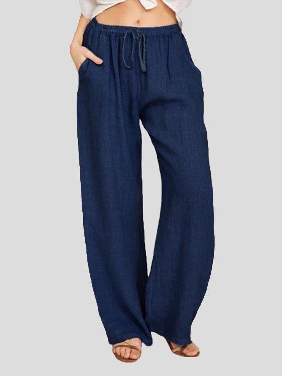 Oversized Loose Casual Straight-leg Trousers - LuckyFash™