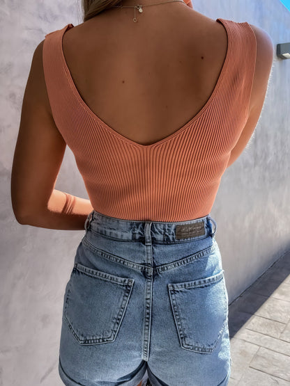 Pure Sleeveless V-Neck Casual Tank Tops - LuckyFash™