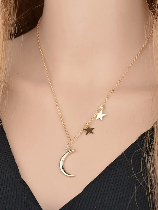 1PC Necklace For Women's Daily Alloy Classic Star - LuckyFash™