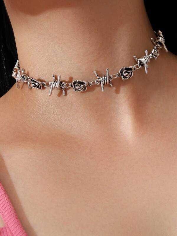 Rose Decor Choker - LuckyFash™