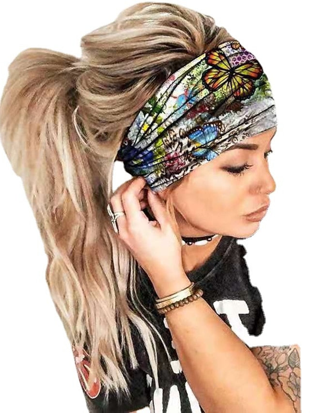 1pc Women's Girls' Headbands Headband For Daily Flower Classic Fabric 1 2 3 - LuckyFash™