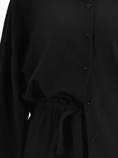 Single-breasted Cardigan Top & High Waist Shorts Two-piece Set - LuckyFash™