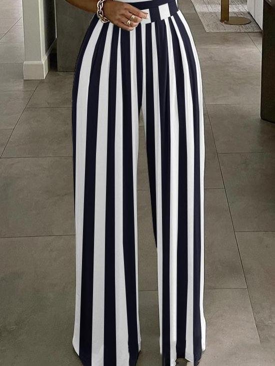 Sleeveless Striped Casual Jumpsuit - LuckyFash™