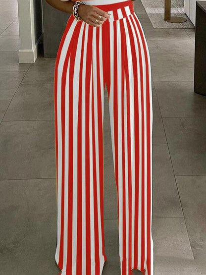 Sleeveless Striped Casual Jumpsuit - LuckyFash™