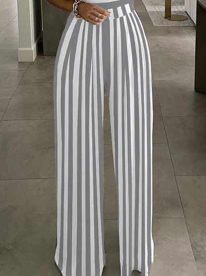 Sleeveless Striped Casual Jumpsuit - LuckyFash™