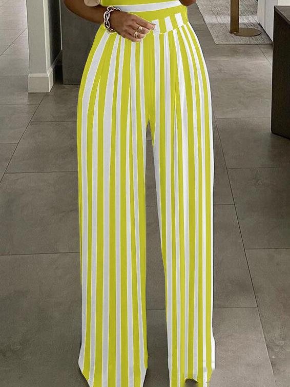 Sleeveless Striped Casual Jumpsuit - LuckyFash™
