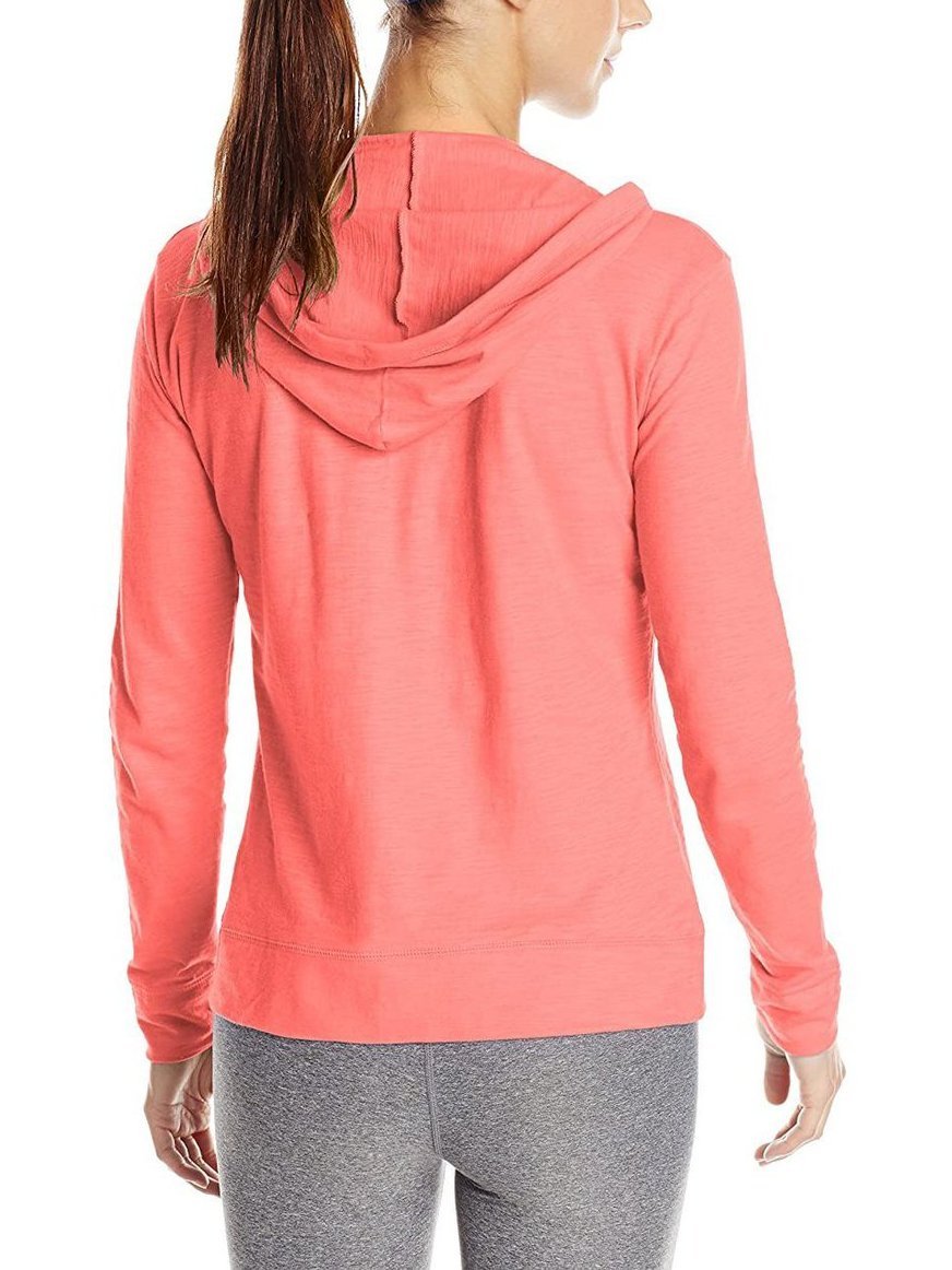 Solid Color Casual Full Zipper Sport Hoodie - LuckyFash™