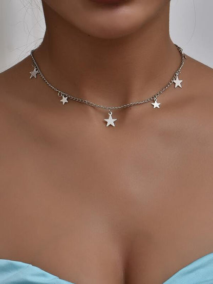 Star Charm Necklace - LuckyFash™