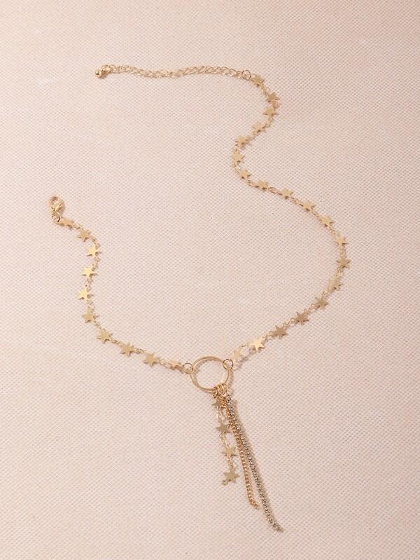 Star Tassel Charm Necklace - LuckyFash™