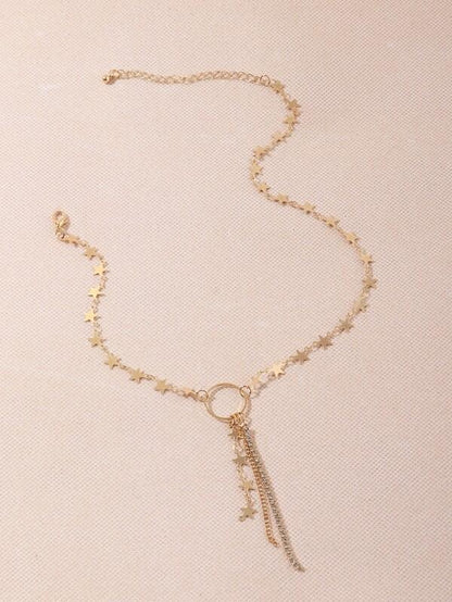 Star Tassel Charm Necklace - LuckyFash™