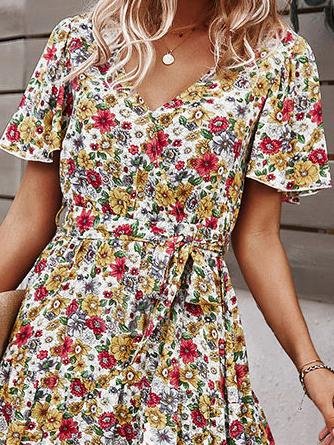 Summer New Fashion Floral Dress - LuckyFash™