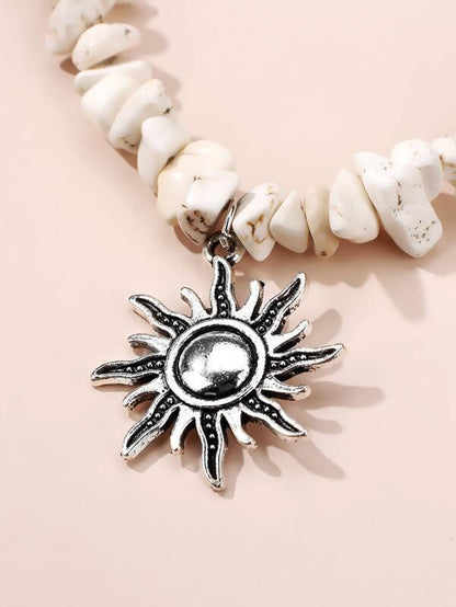 Sun Pendant Necklace - LuckyFash™