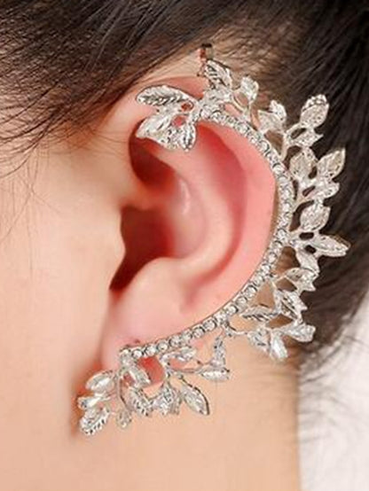 1PC Ear Cuff Single Earring For Women's AAA Cubic Zirconia Street Date Alloy Classic Fashion - LuckyFash™