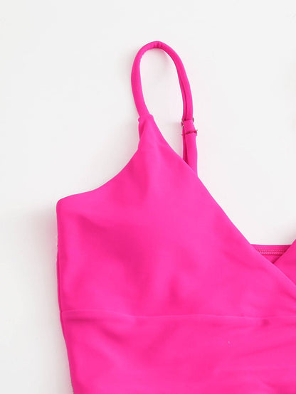 Surplice Neck Bikini Swimsuit - LuckyFash™