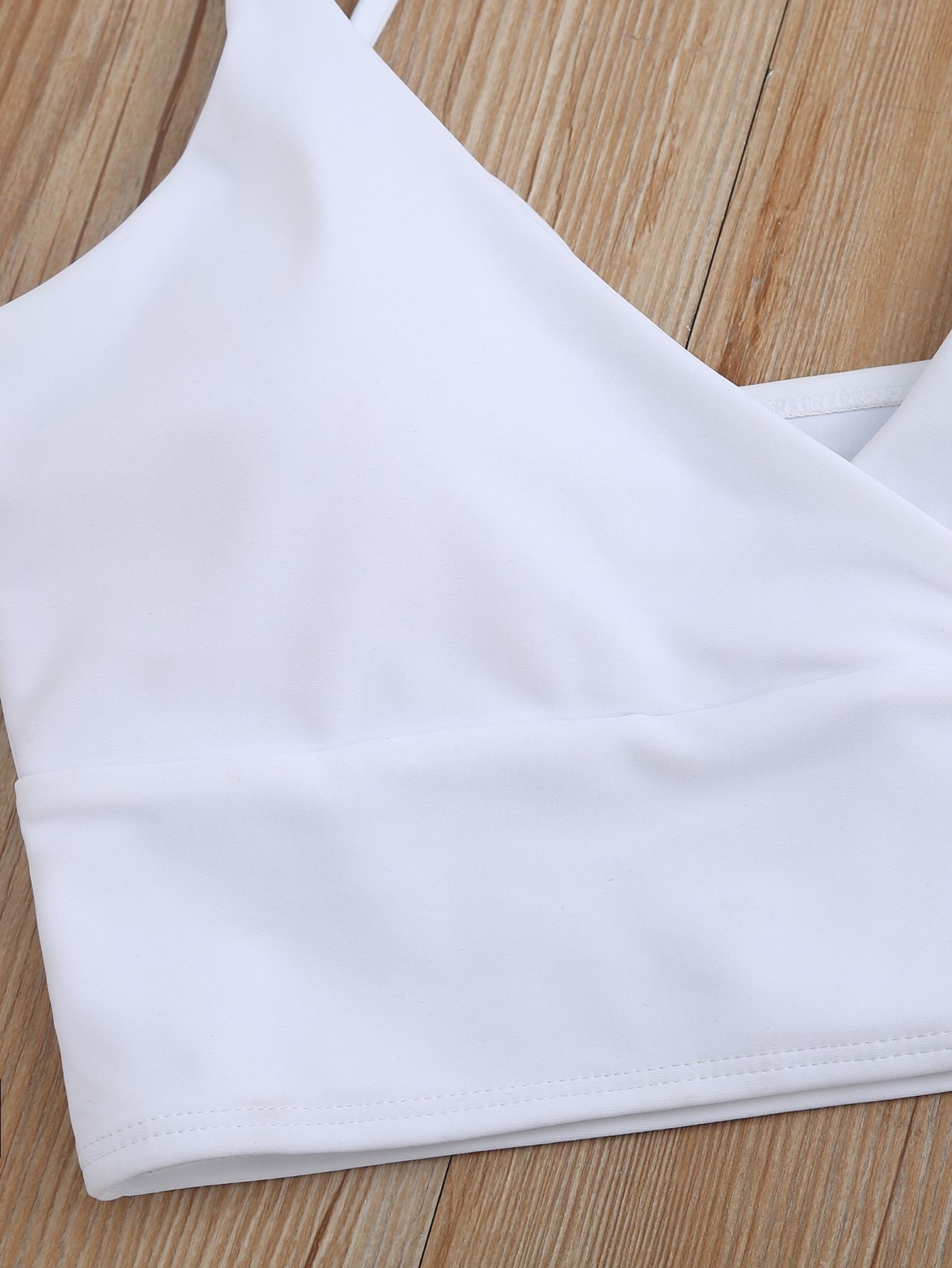 Surplice Neck Bikini Swimsuit - LuckyFash™