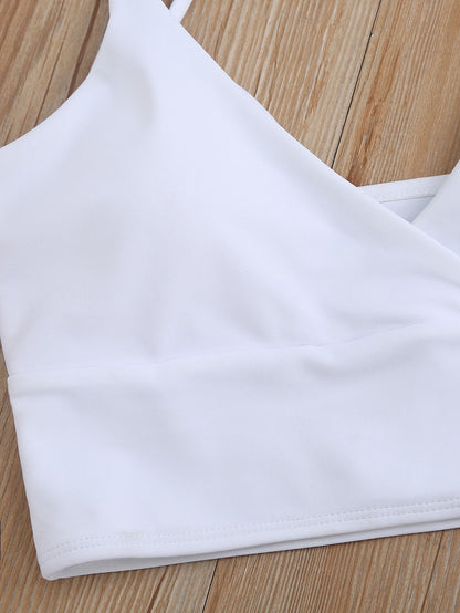 Surplice Neck Bikini Swimsuit - LuckyFash™