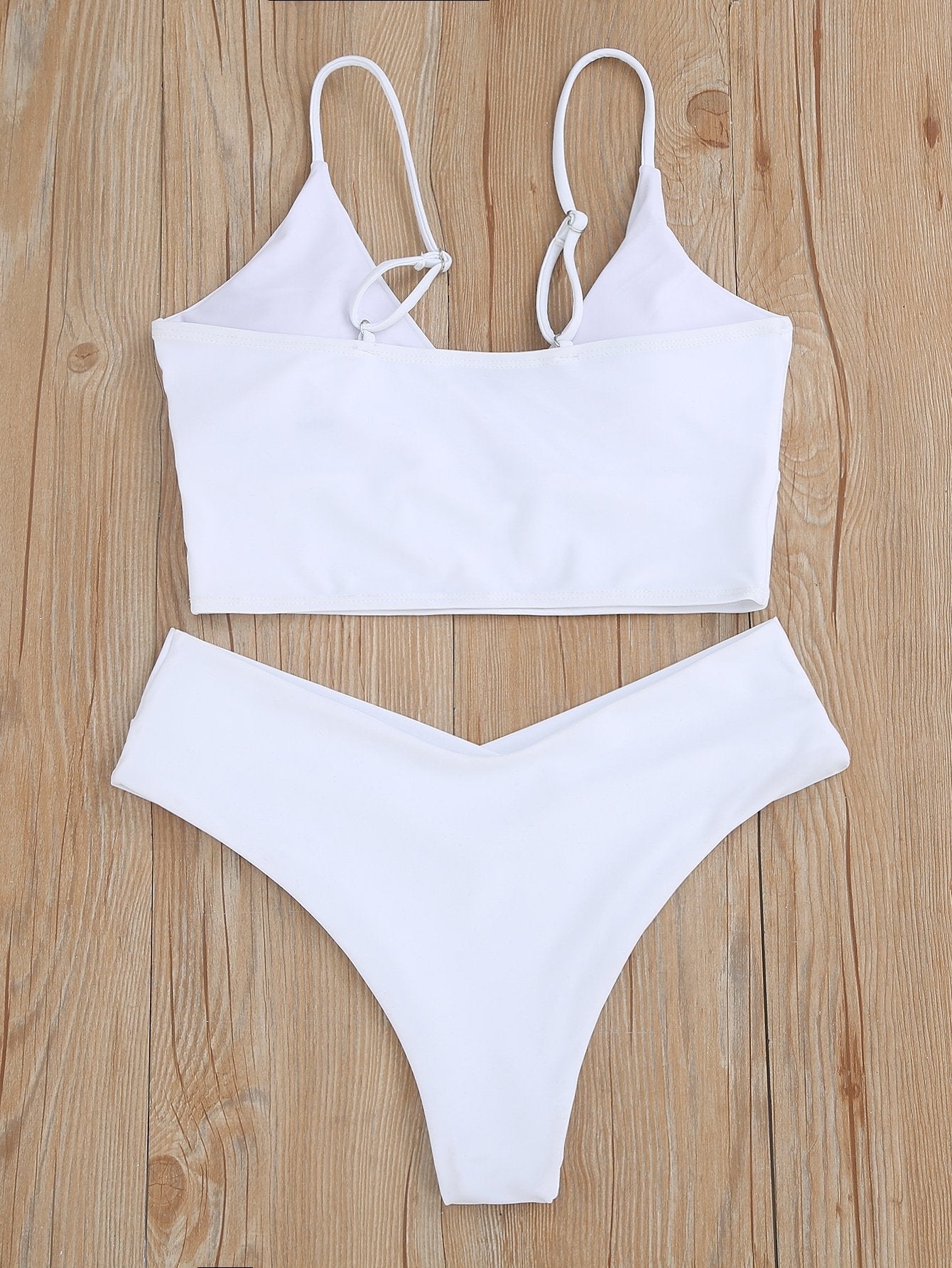 Surplice Neck Bikini Swimsuit - LuckyFash™