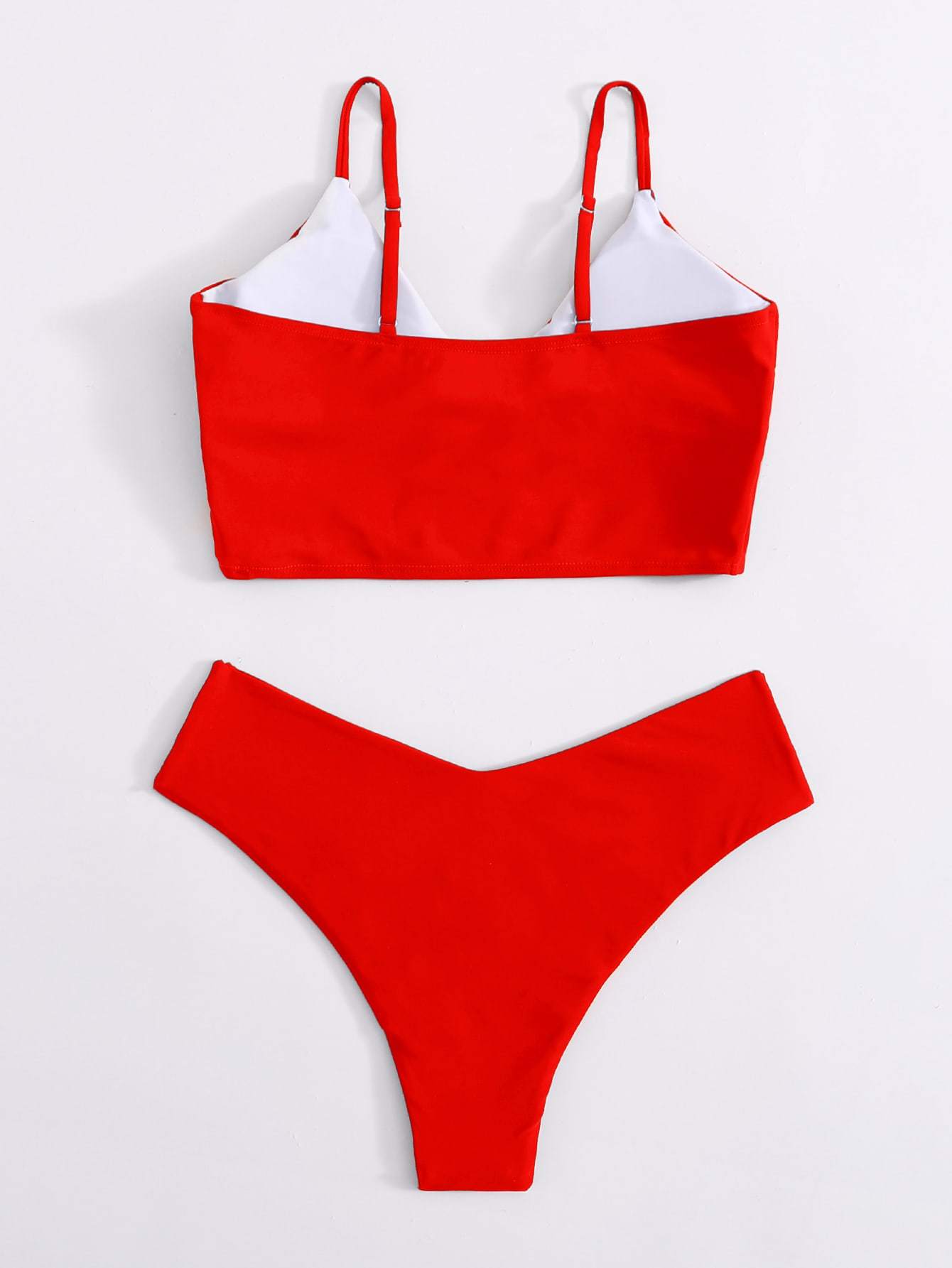 Surplice Neck Bikini Swimsuit - LuckyFash™