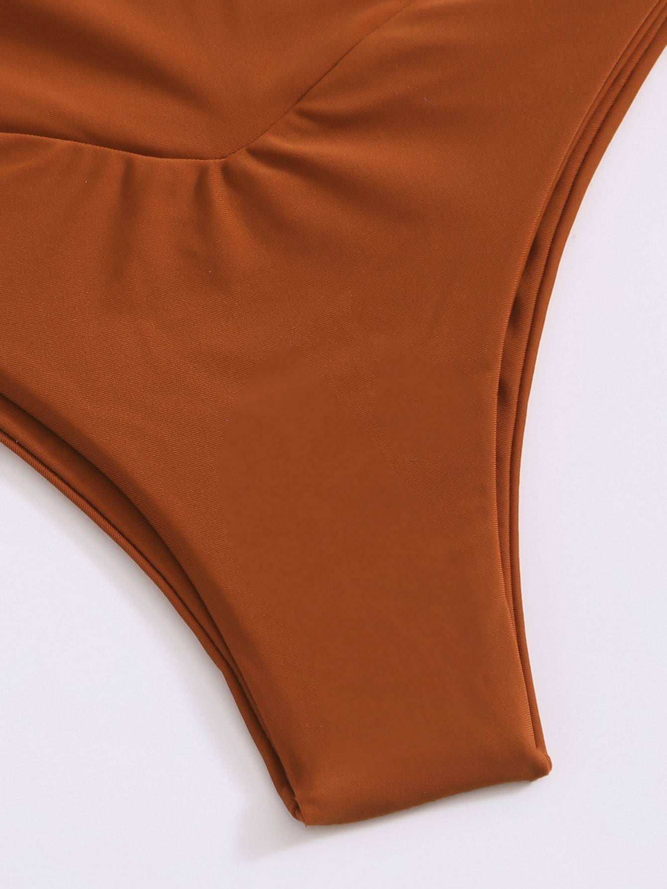 Surplice Neck Bikini Swimsuit - LuckyFash™