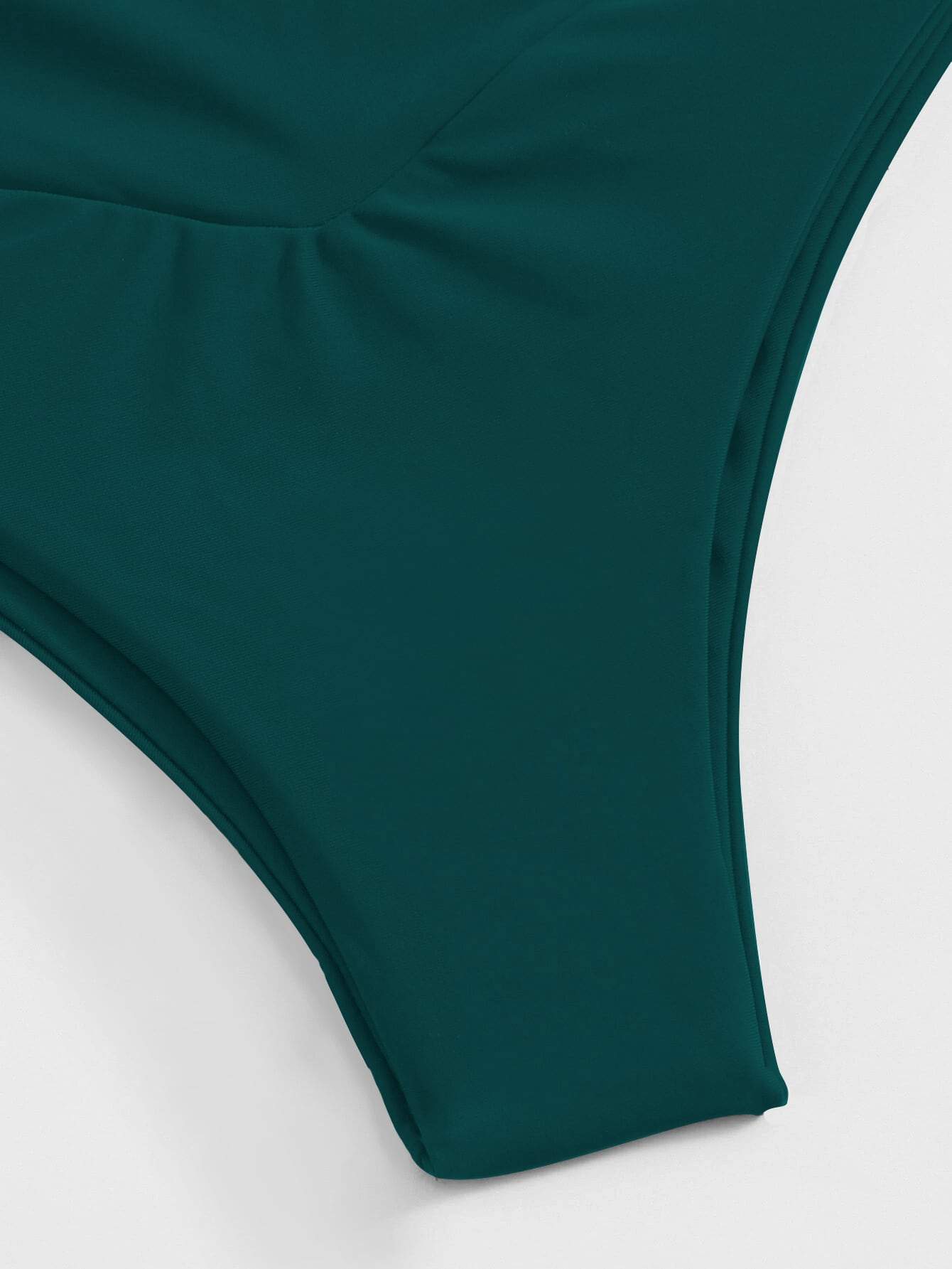 Surplice Neck Bikini Swimsuit - LuckyFash™