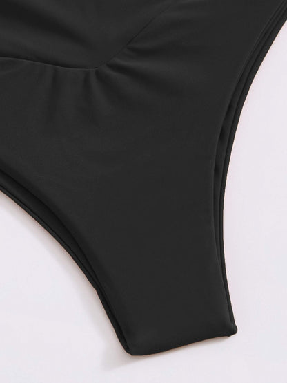 Surplice Neck Bikini Swimsuit - LuckyFash™