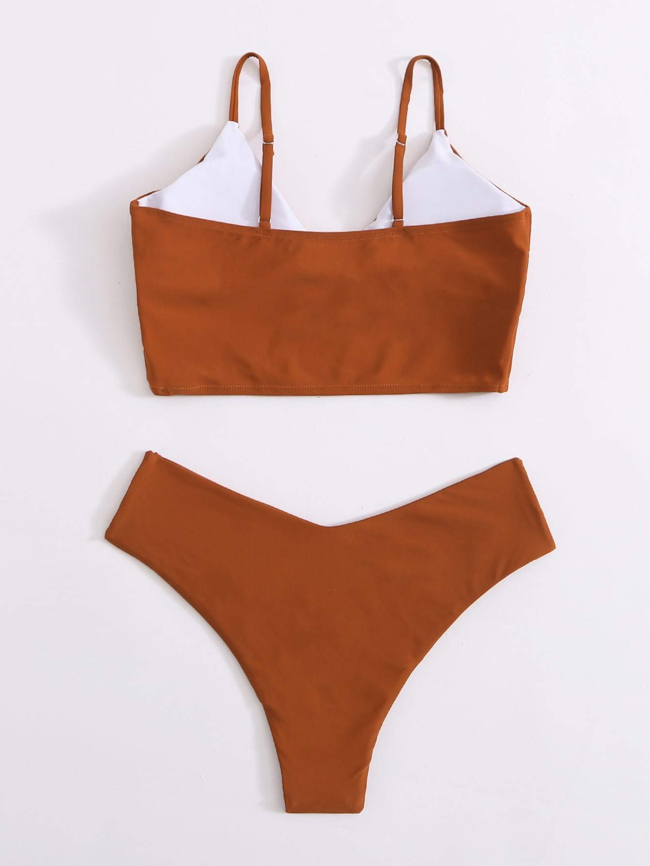 Surplice Neck Bikini Swimsuit - LuckyFash™