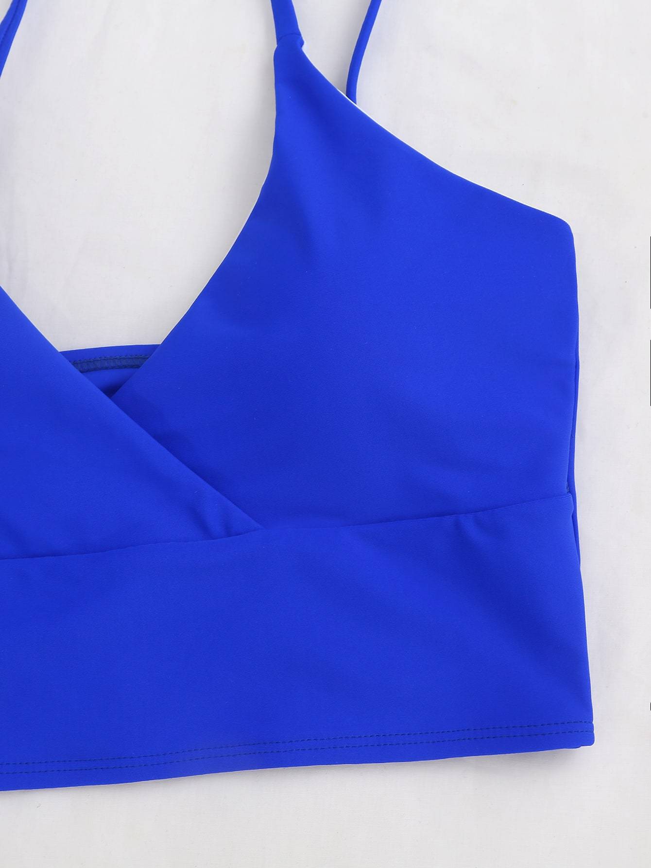 Surplice Neck Bikini Swimsuit - LuckyFash™