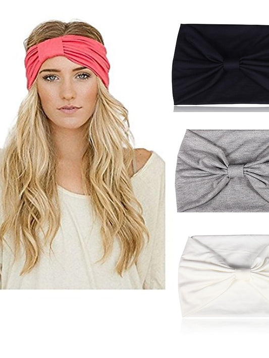 1PC Women's Pringting Headbands Bandana Hair Scarf For Outdoor Daily Crossover Fabric - LuckyFash™